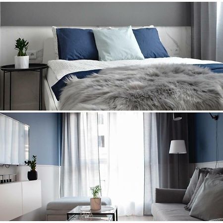 Navyblue Apartment Cracow Free Parking Tv Krakov Exteriér fotografie