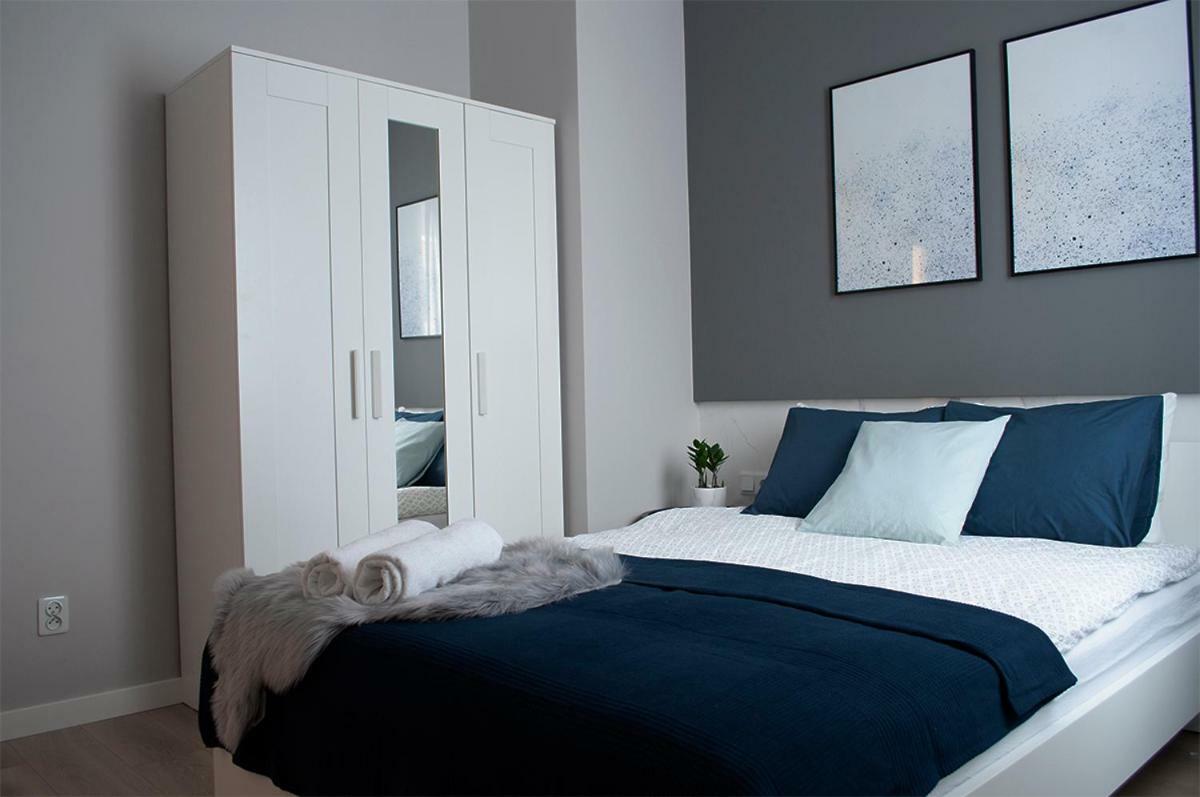 Navyblue Apartment Cracow Free Parking Tv Krakov Exteriér fotografie